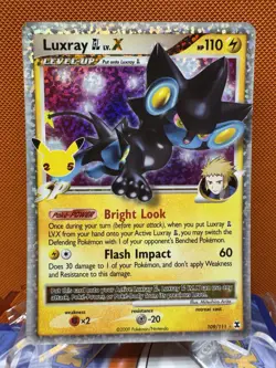 Luxray GL LV X 109/111 Holo Celebrations Classic Collection Pokemon Card NM 1595 - Image 1