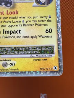 Luxray GL LV X 109/111 Holo Celebrations Classic Collection Pokemon Card NM 1595 - Image 5
