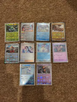 Pokemon White Flare & Black Bolt Pokeball Card Bundle x 9 + 1 x Masterball - Image 1