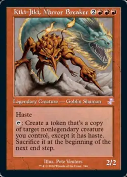 MTG English Kiki-Jiki, Mirror Breaker NM Normal Time Spiral Remastered - Image 1