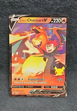 Lance's Charizard V SWSH133 SWSH: Sword & Shield Promo Cards Holo - Image 1