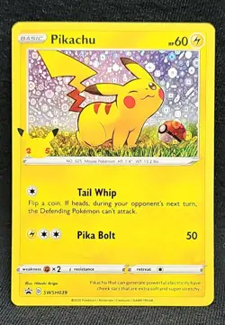 Pikachu - (General Mills) SWSH039 Miscellaneous Cards & Products Holo - Image 1