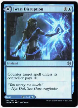 Jwari Disruption Foil U Zendikar Rising 64 NM - Image 1