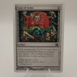 MTG Coat of Arms, 8th Edition core set, RARE, NM cond. 2003 - Image 1