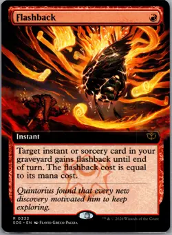 Flashback (Extended Art) R Secrets of Strixhaven 333 NM - Image 1