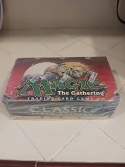 Magic: the Gathering factory sealed 6th Edition booster box - Image 1