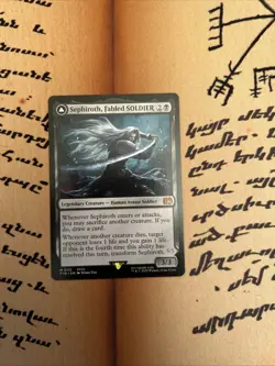 Sephiroth, Fabled SOLDIER / Sephiroth, One-Winged Angel Final Fantasy MTG - Image 1