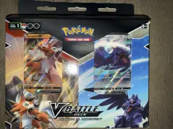Pokemon TCG: V Battle Deck Lycanroc VS Corviknight Double Deck Bundle SEALED 820650809576 - Image 1