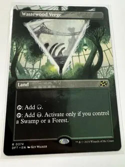 Wastewood Verge (Borderless) ✅ magic the gathering (MTG) ✅ Aetherdrift - Image 1