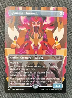 Magic: The Gathering Roaming Throne Lost Caverns of Ixalan Rare Artifact EN - Image 1