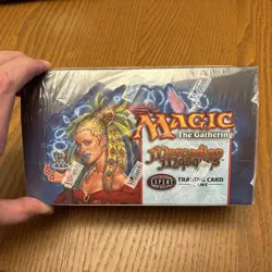 1999 MTG Mercadian Masques Sealed Booster Box 36 Packs WotC Vintage - Image 1