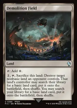 4 x Demolition Field - Commander: Final Fantasy - NM-Mint - MTG - Image 1