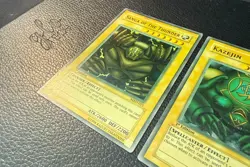 YUGIOH SANGA SUIJIN KAZEJIN SUPER FADED 1ST EDITION MRD-025-026-027 INK ERROR NM - Image 2