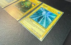 YUGIOH SANGA SUIJIN KAZEJIN SUPER FADED 1ST EDITION MRD-025-026-027 INK ERROR NM - Image 4