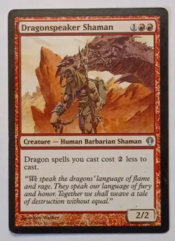 MTG - Dragonspeaker Shaman - Archenemy 36/150 - Regular Uncommon - Image 1
