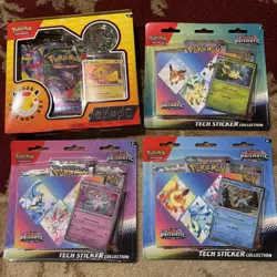 Sealed Pokemon Lot, Pokemon Day box 2026, Pokemon Prismatic Tech Sticker Lot NEW - Image 1
