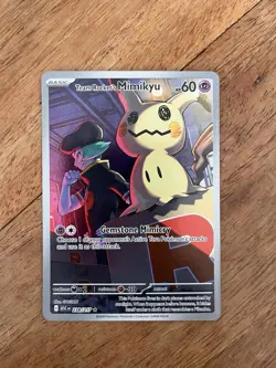 Team Rocket's Mimikyu Illustration Rare 238/217 Ascended Heroes - Image 1