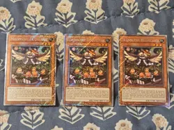 Madolche Hootcake 3x ( Platinum Secret Rare ) 1st Edition RA04-EN206 YuGiOh - Image 1