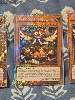 Madolche Hootcake 3x ( Platinum Secret Rare ) 1st Edition RA04-EN206 YuGiOh - Image 3