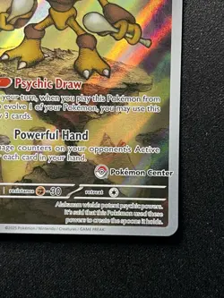 Pokemon TCG Alakazam MEP 009 Pokemon Center Stamped Mega Evolution Promo NM/Mint - Image 2