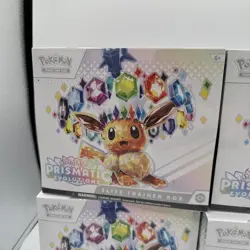 LOT OF 4 Pokemon Prismatic Evolutions Elite Trainer Boxes New Sealed - Image 2