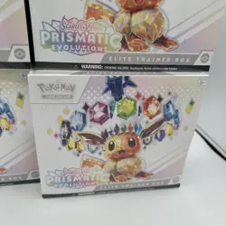 LOT OF 4 Pokemon Prismatic Evolutions Elite Trainer Boxes New Sealed - Image 4