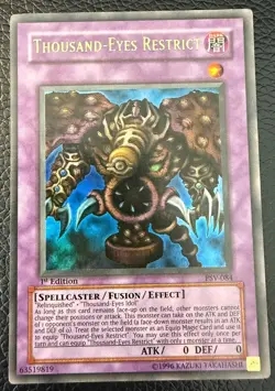 YUGIOH THOUSAND EYES RESTRICT ULTRA RARE 1ST EDITION PSV-084 NM - Image 1