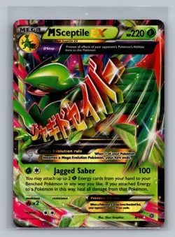 Pokemon TCG Mega M Sceptile EX 8/98 --Ancient Origins 2015 LP - Image 1