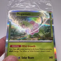 Pokemon Mega Evolution STAFF Prerelease Pack Sealed - Image 3