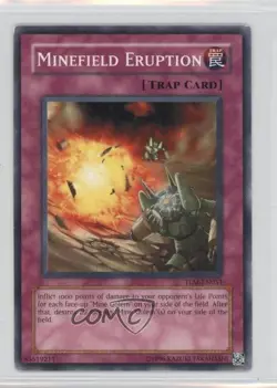 Minefield Eruption YuGiOh The Lost Millenium #TLM-EN051 2005 READ - Image 1