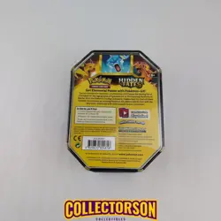 Pokemon TCG Hidden Fates Raichu GX Tin Sealed NEW 4 Booster Packs - Image 2