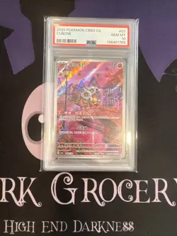 US SHIP | 2025 POKEMON SIMPLIFIED CHINESE CBB3C GEM PACK VOL 3 #07 Cubone PSA10 - Image 1