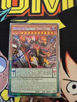 Yu-Gi-Oh! STARLIGHT Nervedo the Shadebeast Power Patron 1st Edition - Image 1