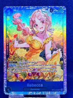 Rebecca OP15-053 SR| Adventure on Kami's Island | One Piece TCG | EN - Image 1
