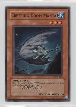 Creeping Doom Manta Unlimited YuGiOh Rise of Destiny #RDS-EN025 2004 READ - Image 1