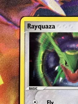 Pokemon TCG Rayquaza Pop Series 1 Holo Rare Card 3/17 - Image 3
