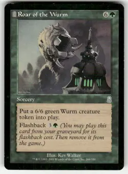 Roar of the Wurm 266 UC Odyssey NM Magic: The Gathering - Image 1