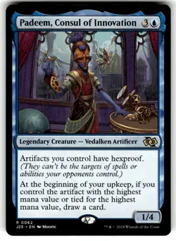 MTG 2024 Foundations Jumpstart: Padeem, Consul of Innovation (0062) Anime NM - Image 1