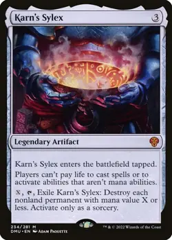 Karn's Sylex Dominaria United NM MTG - Image 1