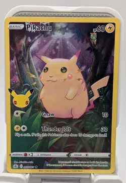 Pikachu 005/025 Celebrations NM Ultra Rare Pokemon Card - Image 1