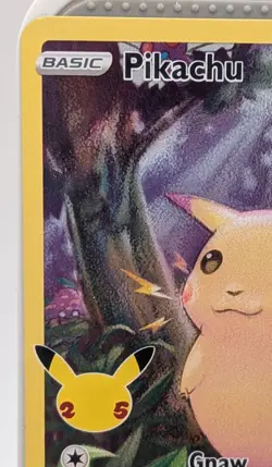 Pikachu 005/025 Celebrations NM Ultra Rare Pokemon Card - Image 3