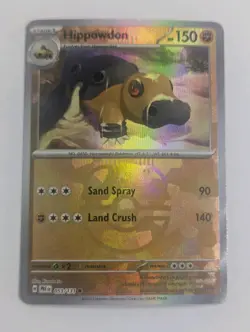 Hippowdon (Master Ball Pattern) 053/131 Sv: Prismatic Evolutions Holo Pokemon NM - Image 1