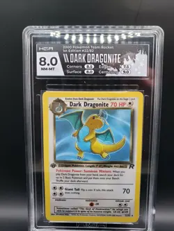 Pokemon 8 Near Mint 1st Edition Rocket Dark Dragonite 22/82 Non-holo - Image 1