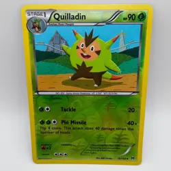 Pokemon TCG Quilladin Reverse Holo Uncommon XY - BREAKthrough 10/162 LP - Image 1