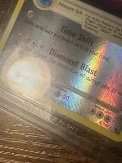 Pokemon Dialga Majestic Dawn 4/100 Reverse Holo Rare Beckett 9 - Image 3