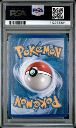 2007 POKEMON DIAMOND & PEARL MYSTERIOUS TREASURES #18 UXIE-REVERSE FOIL PSA 6 - Image 2