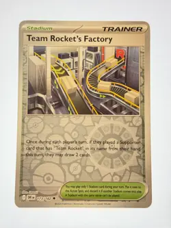 Team Rocket's Factory 173/182 Reverse Holo -Sv10: Destined Rivals Pokemon TCG NM - Image 1