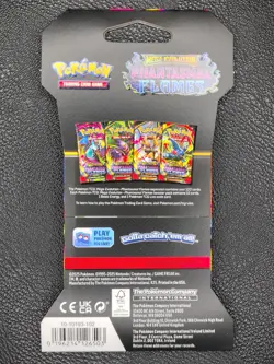 Pokemon Mega Evolution Phantasmal Flames Sleeved Booster (1) - Image 2