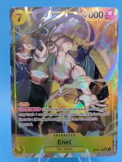 Foil Enel (Alternate Art) OP05-100 SR Awakening of the New Era One Piece TCG - Image 1