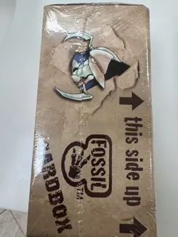 Pokemon Fossil Card Box Wizards of the Coast 1999 Trading Card Game With Pack - Image 4